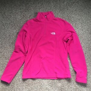 North Face Pink Fleece